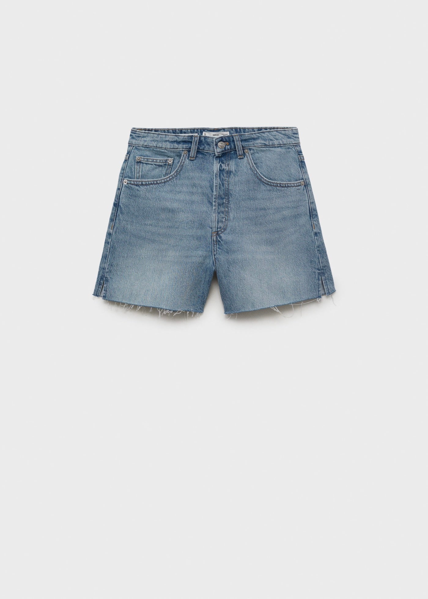 Short En Jean Bas Effiloché