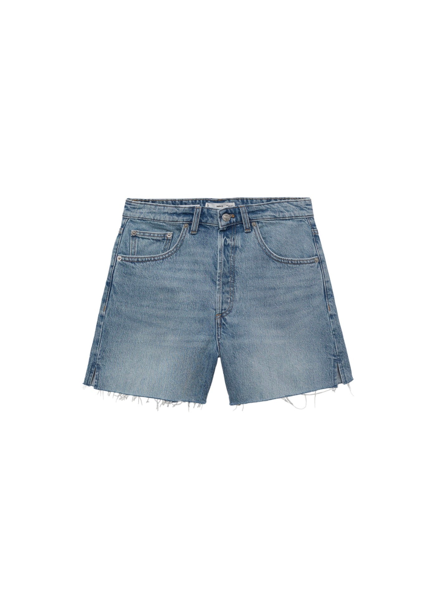 Short En Jean Bas Effiloché