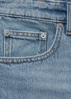 Short En Jean Bas Effiloché