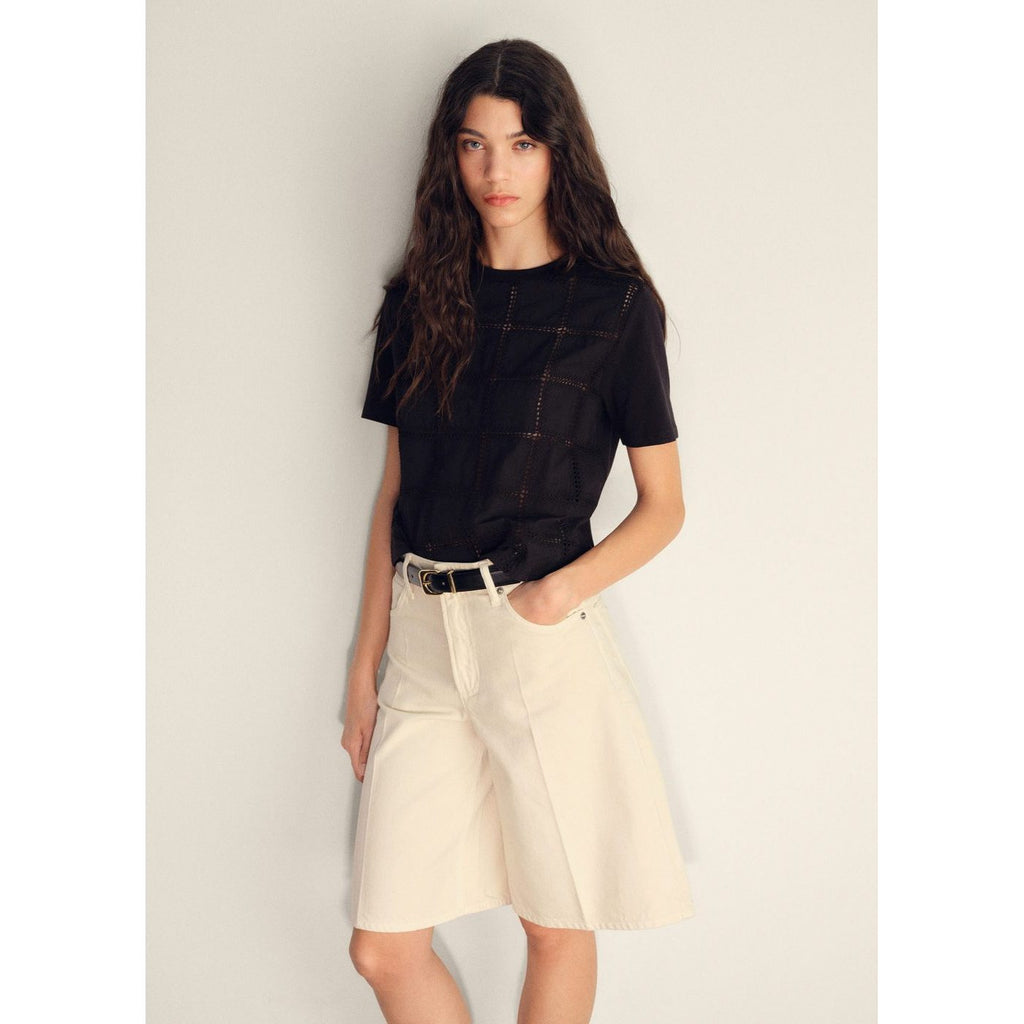 Camiseta Miffy - Negro