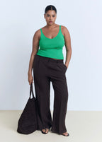 Top Maille Col V