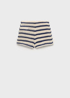 Short En Crochet À Rayures