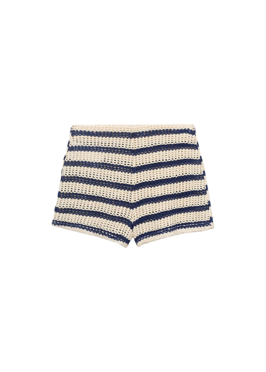 Short En Crochet À Rayures