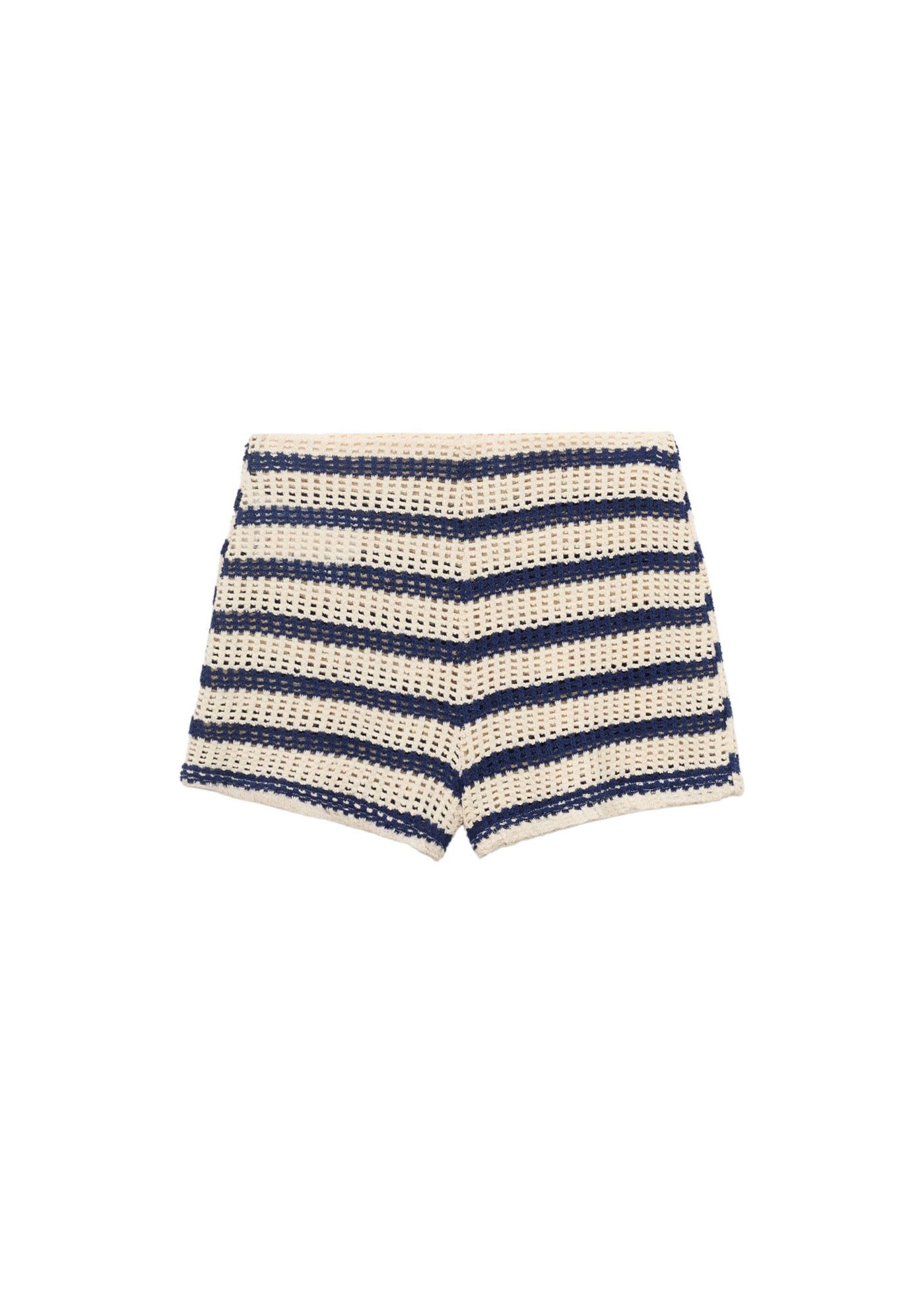 Short En Crochet À Rayures