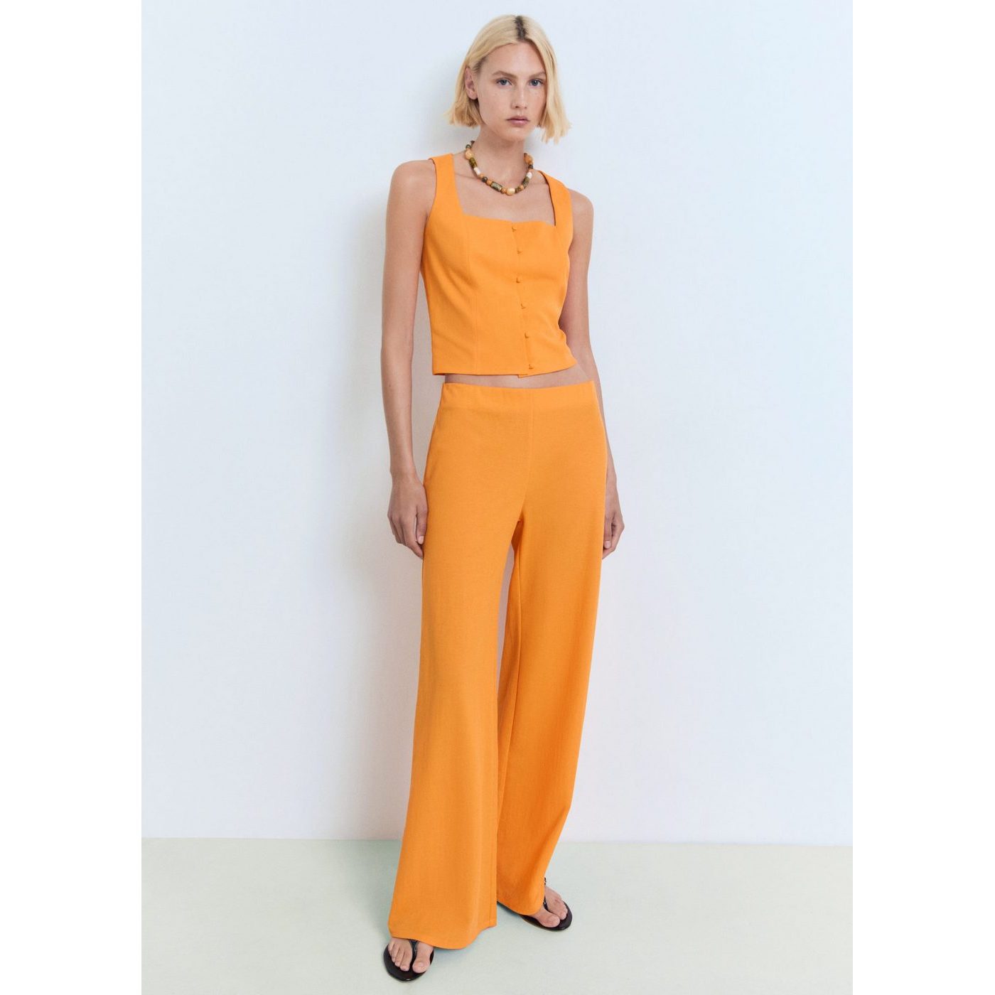 Pantalon Evans - Orange