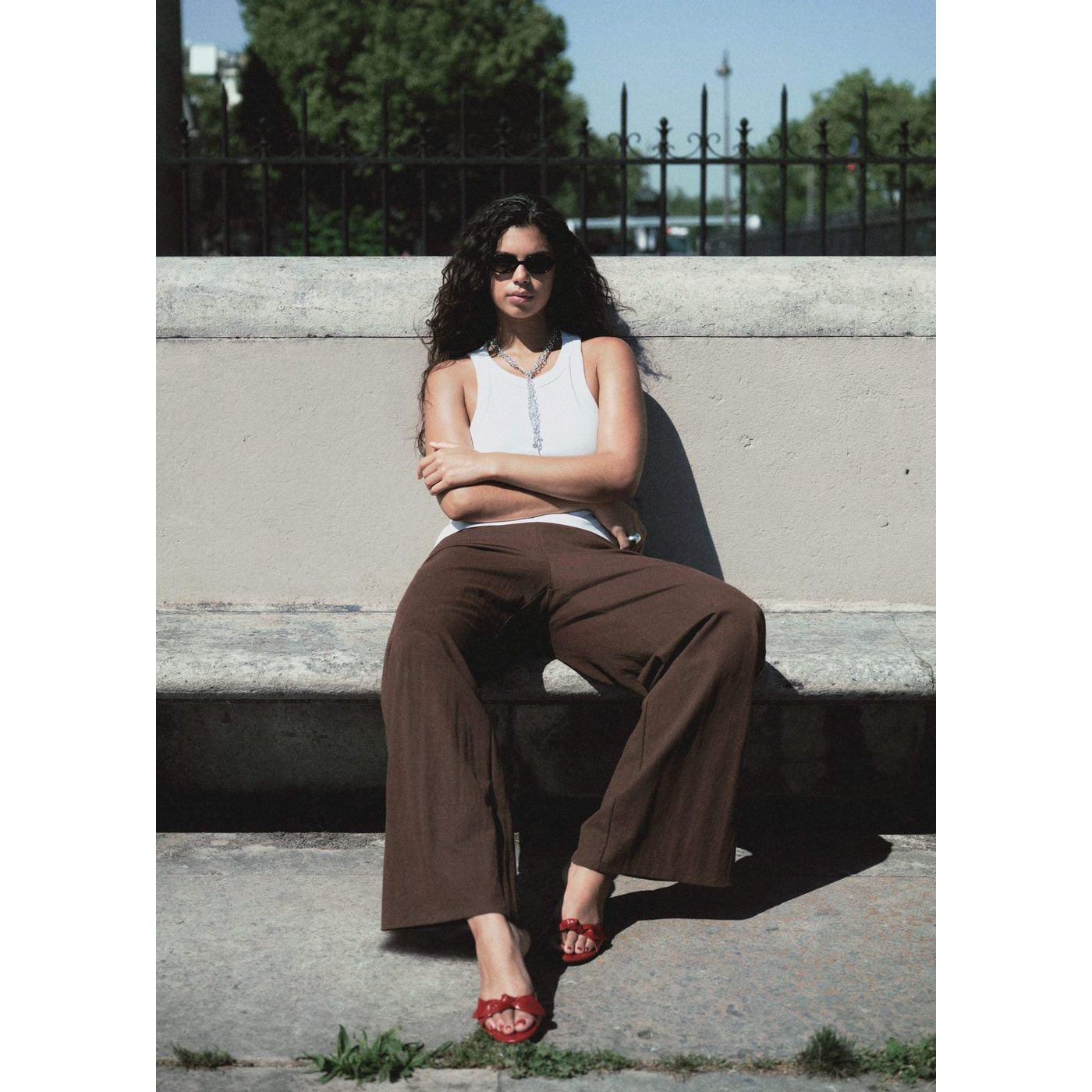 Pantalon Evans - Chocolate