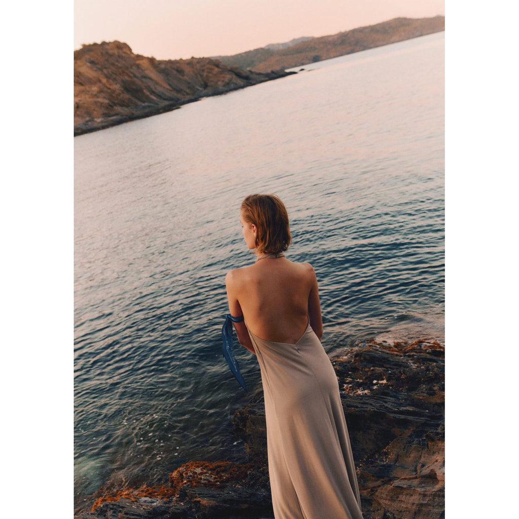 Vestido Gong - Gris claro/Pastel
