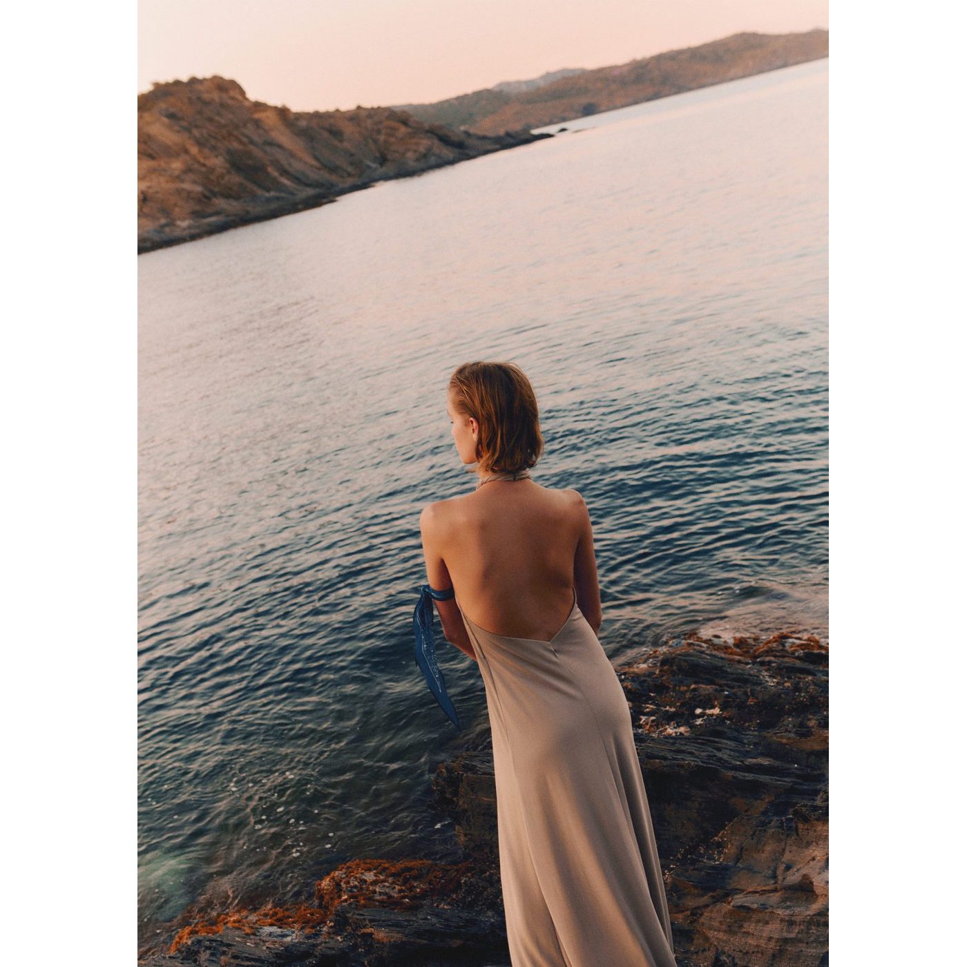 Vestido Gong - Gris claro/Pastel