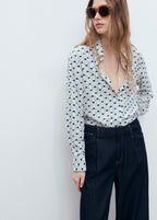 Chemise À Imprimé Géométrique