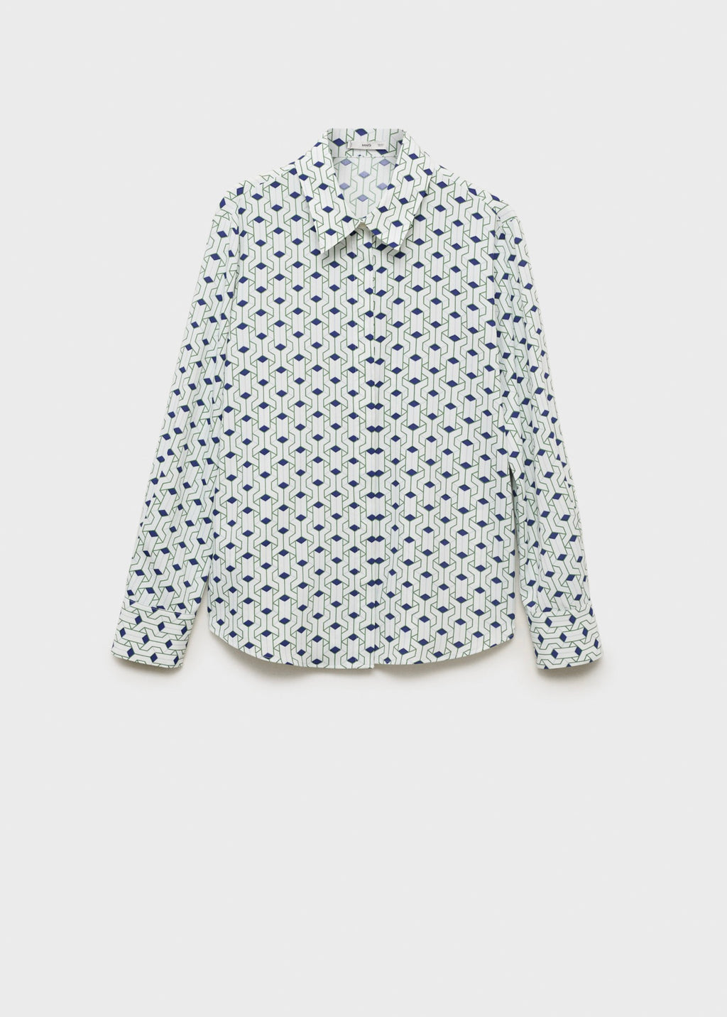 Chemise À Imprimé Géométrique