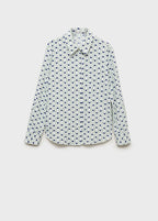 Chemise À Imprimé Géométrique