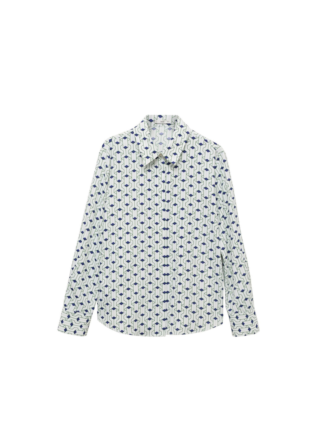 Chemise À Imprimé Géométrique
