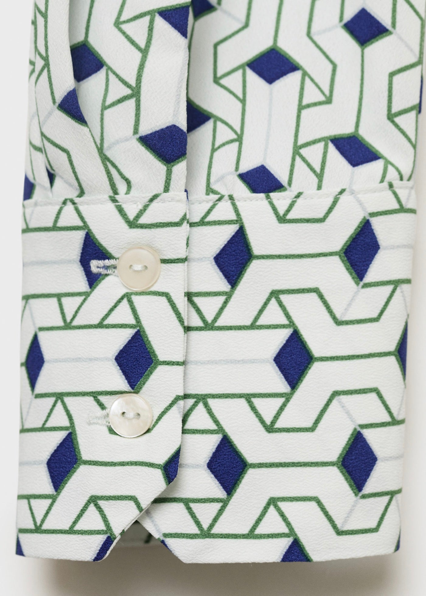 Chemise À Imprimé Géométrique