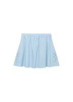 Jupe Broderie Base Festonnée