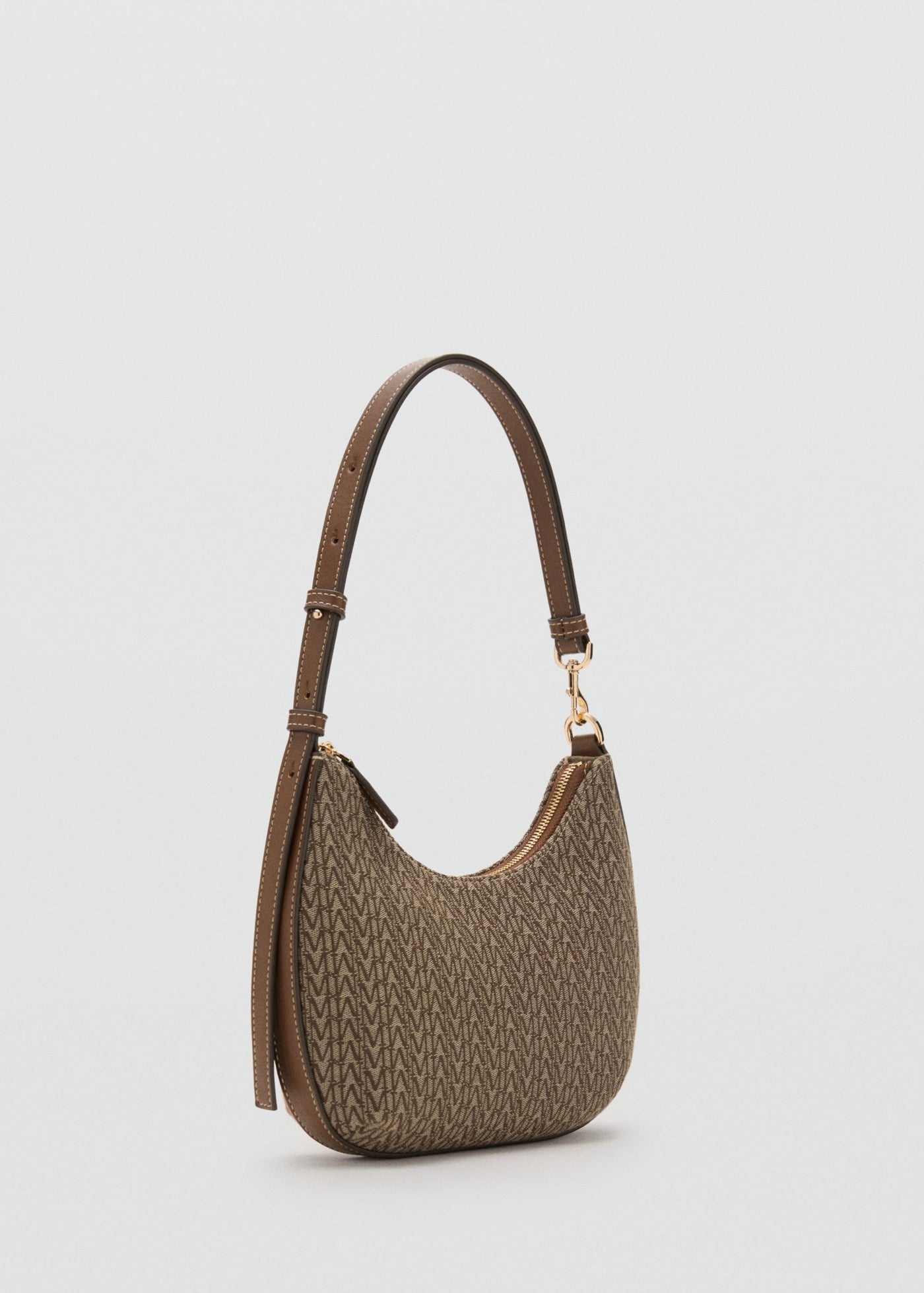 Sac Porté Épaule Logo Jacquard