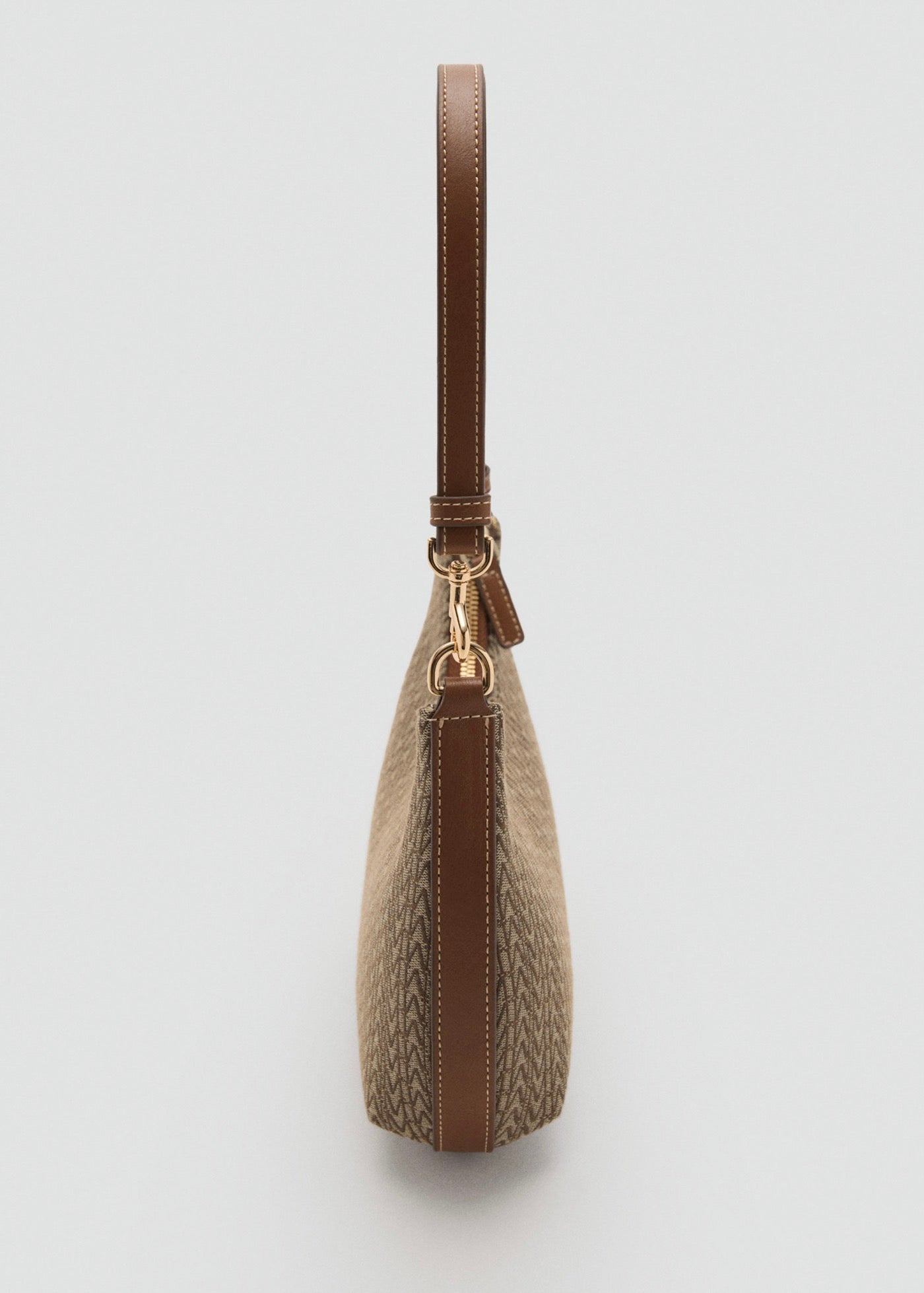 Sac Porté Épaule Logo Jacquard