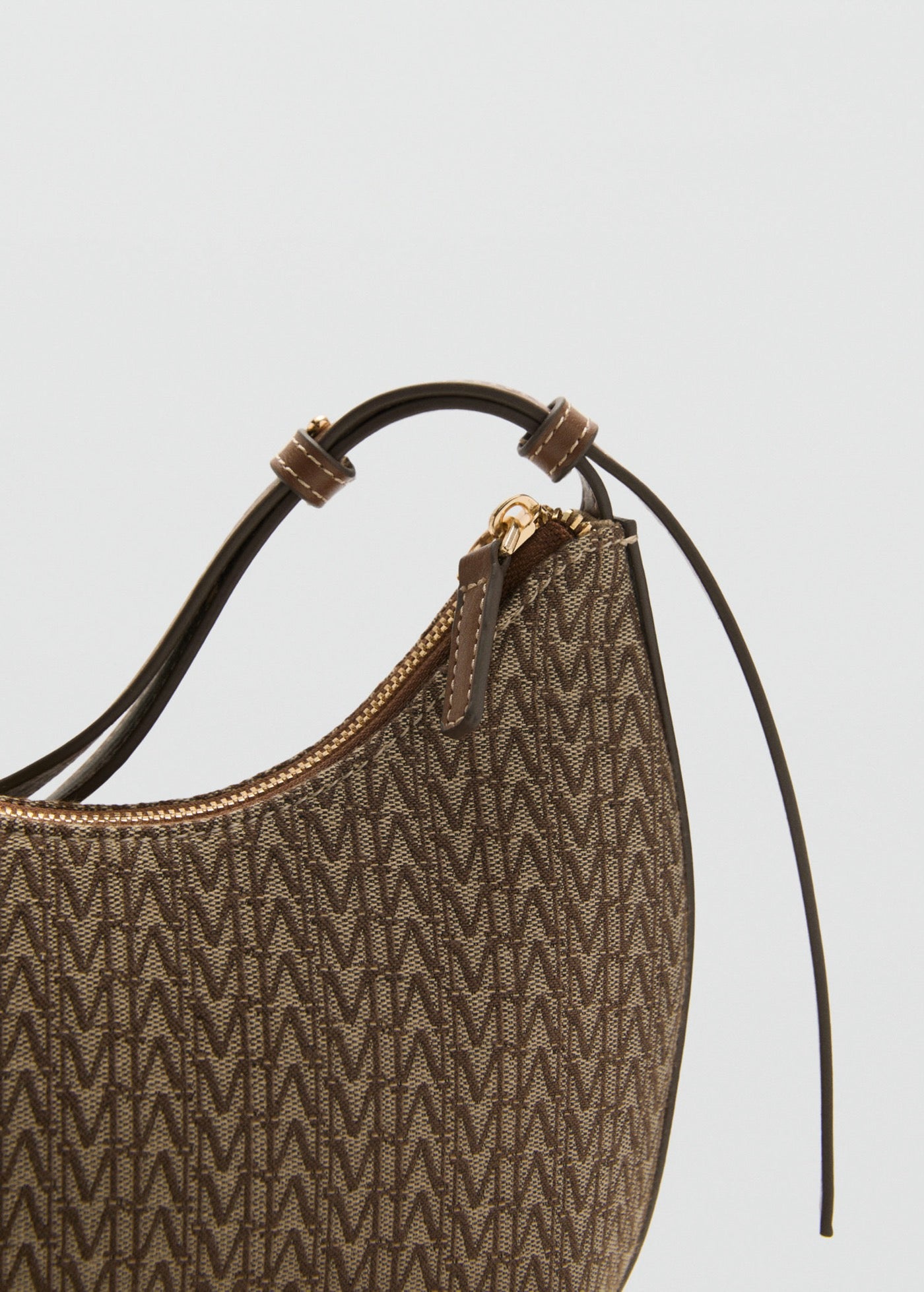 Sac Porté Épaule Logo Jacquard