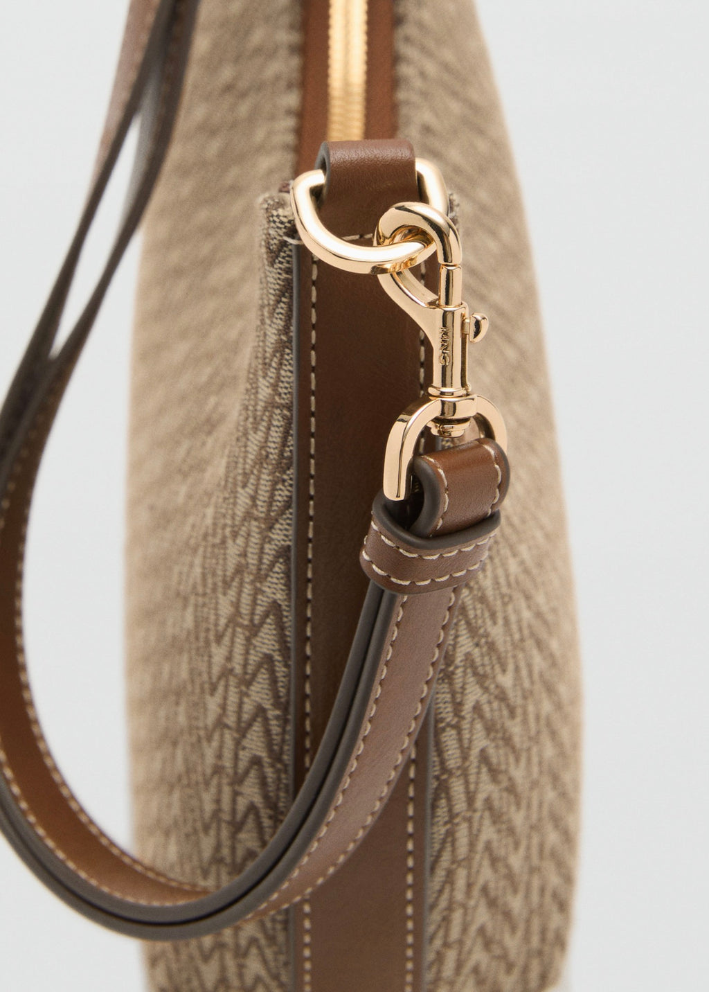 Sac Porté Épaule Logo Jacquard