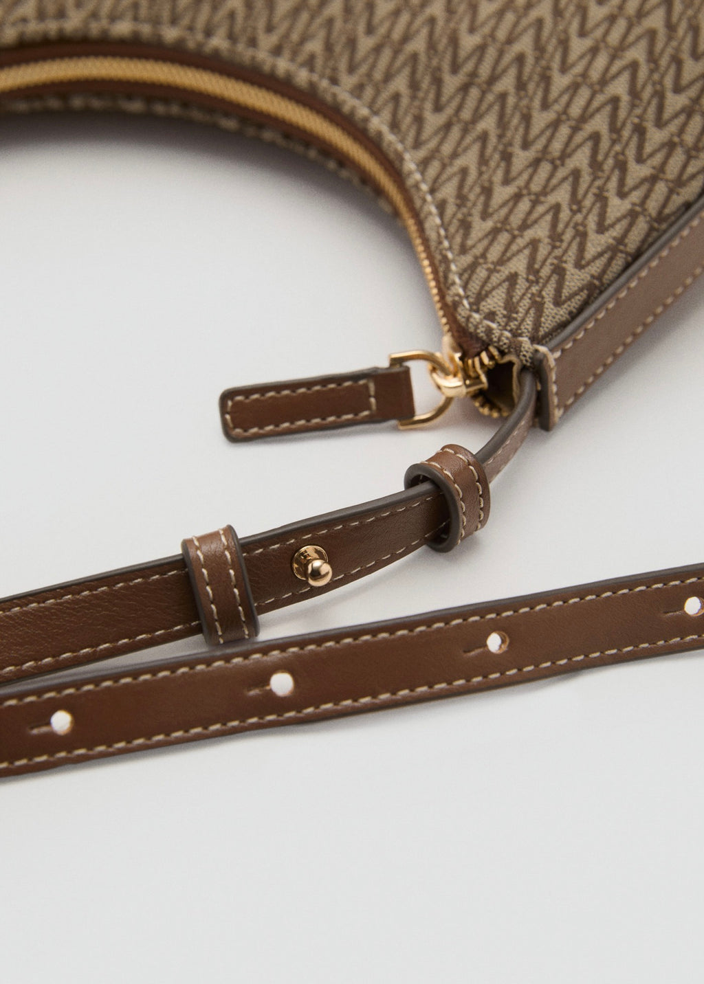 Sac Porté Épaule Logo Jacquard