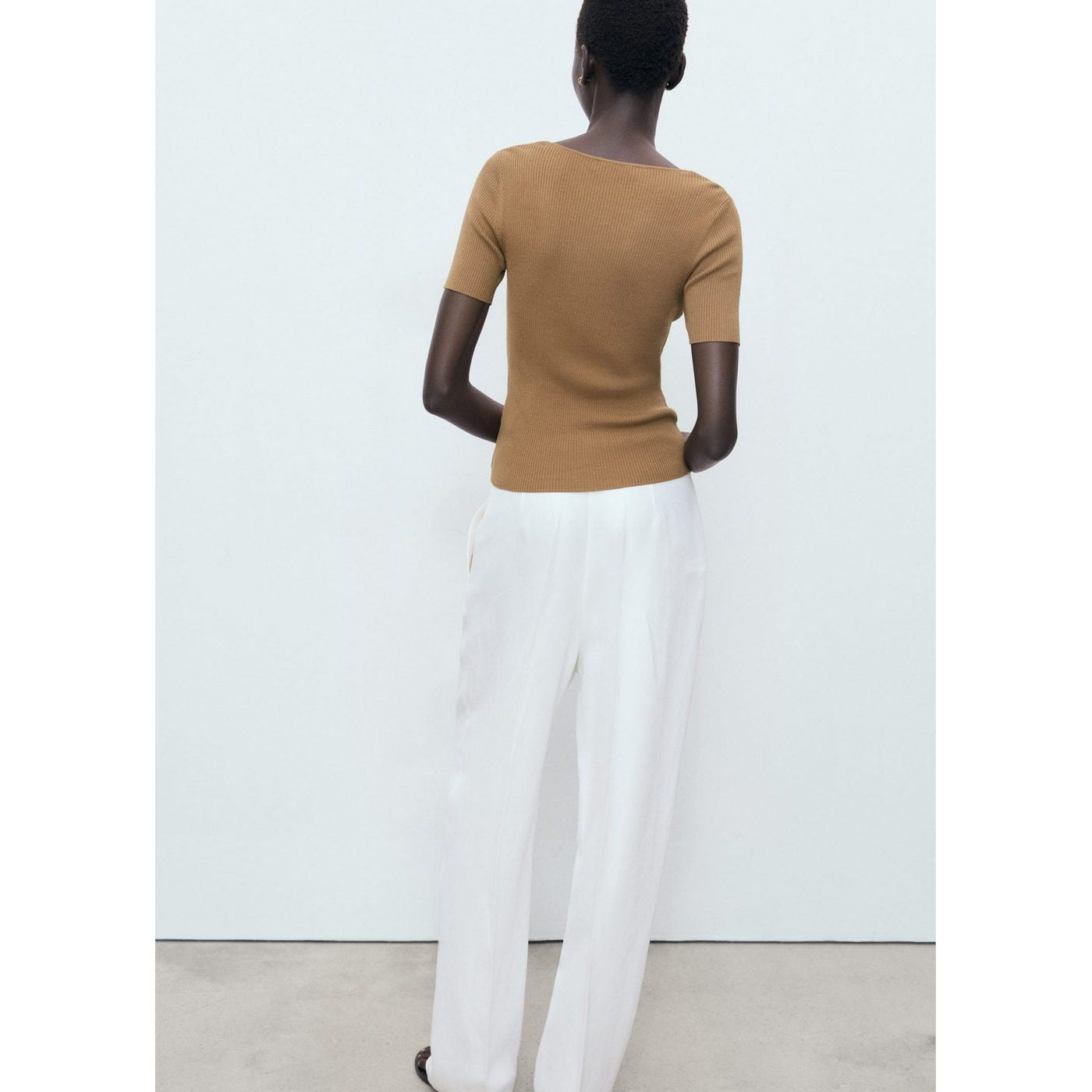 Pull Orquidea - Tobacco Brown