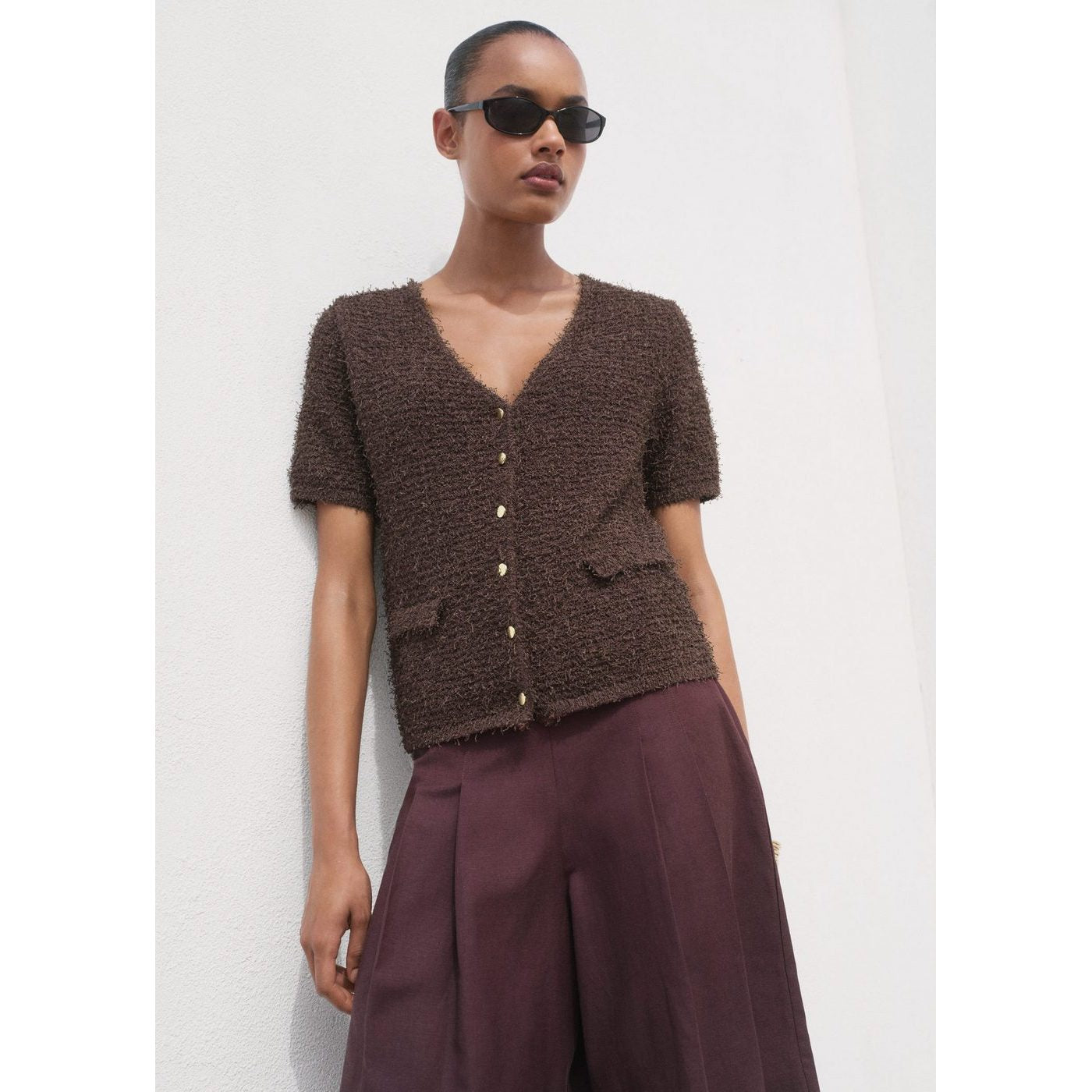 Veste Camila - Chocolate