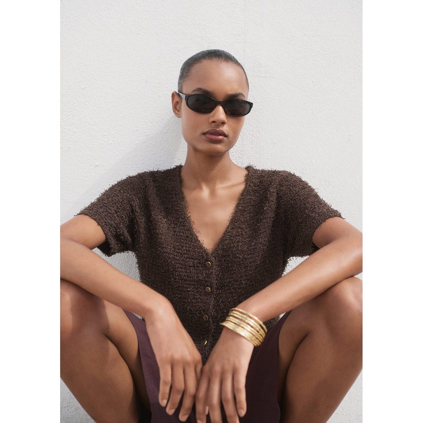 Veste Camila - Chocolate