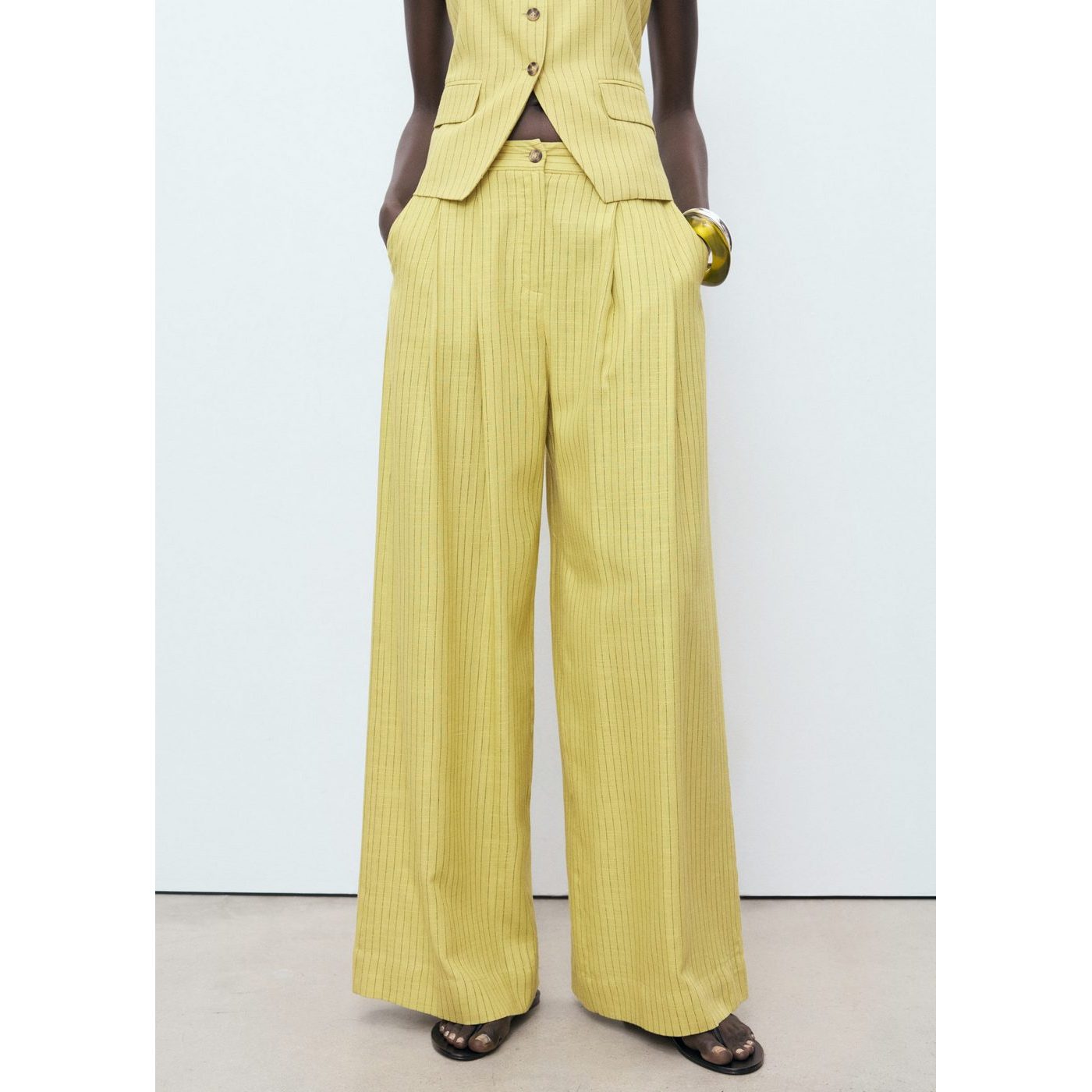 Pantalon Luca - Lime