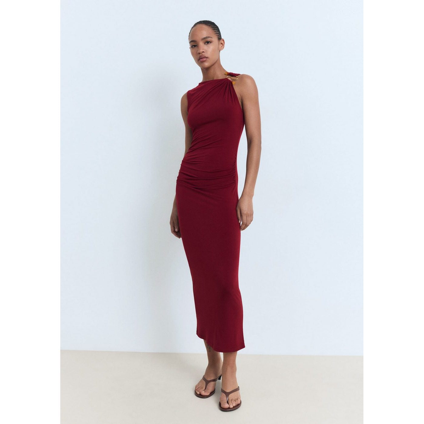 Robe Petra - Burgundy