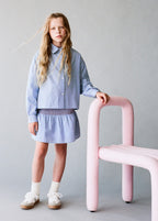Chemise Alicia Bleu - Fille