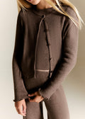 Cardigan Lyra Marron - Fille