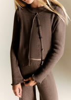 Cardigan Lyra Marron - Fille