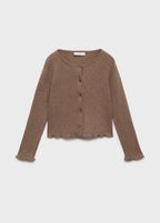 Cardigan Lyra Marron - Fille