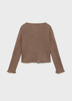 Cardigan Lyra Marron - Fille