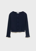 Lyra Navy Blue Cardigan - Girl