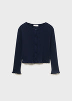 Lyra Navy Blue Cardigan - Girl