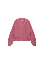 Cardigan Rose Cerise - Fille