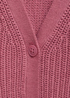 Cardigan Rose Cerise - Fille
