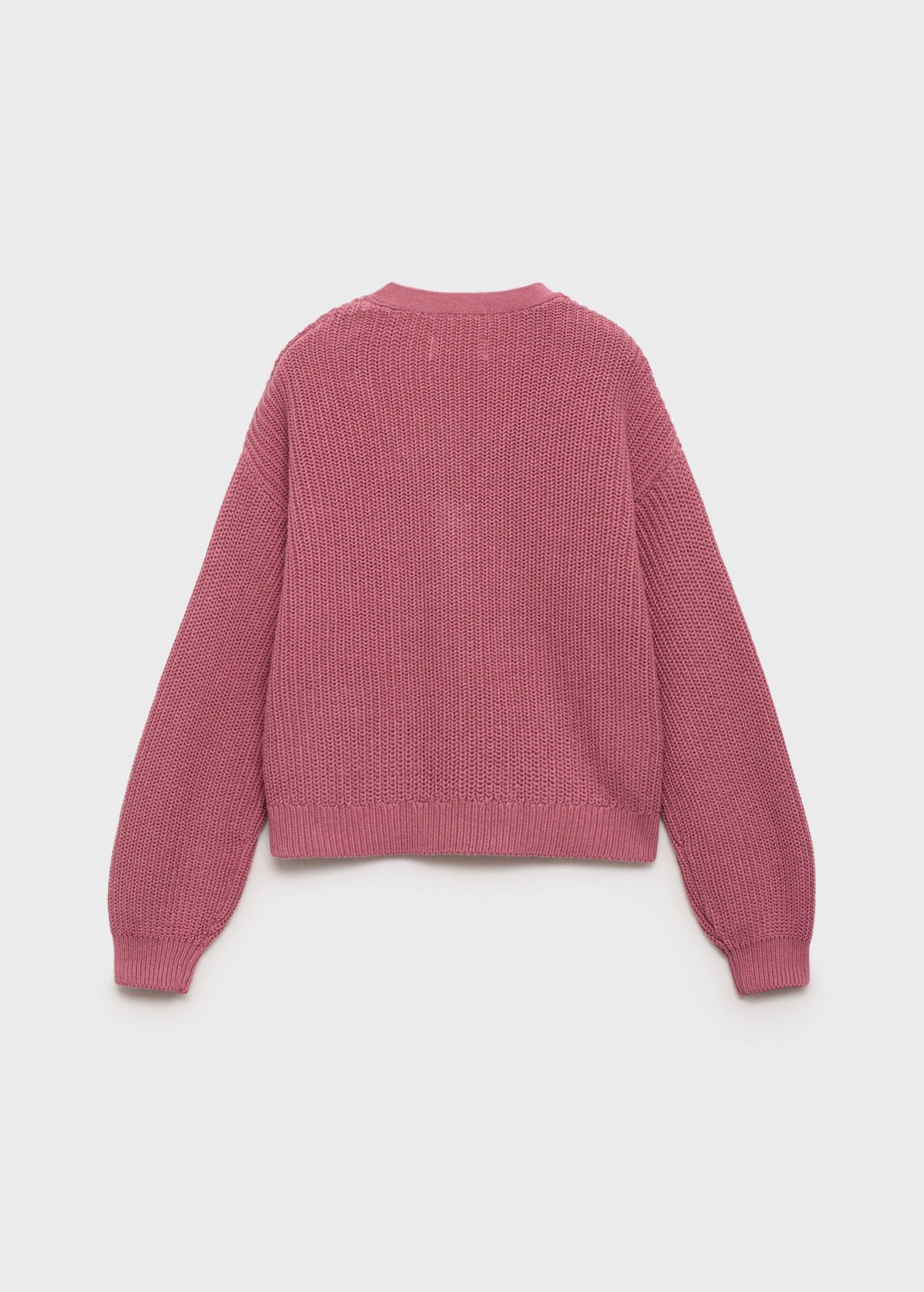 Cardigan Rose Cerise - Fille