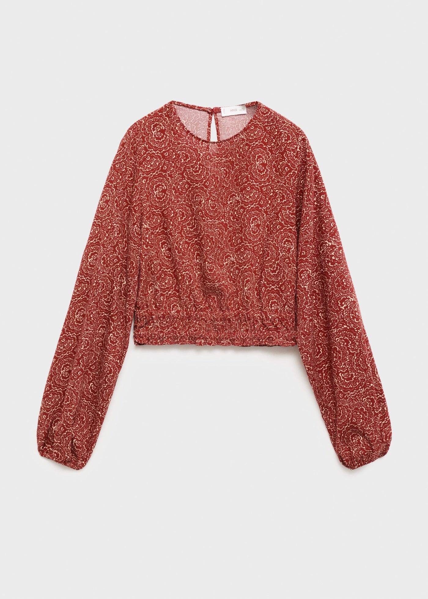 Blouse Lolita Orange Brûlé - Fille