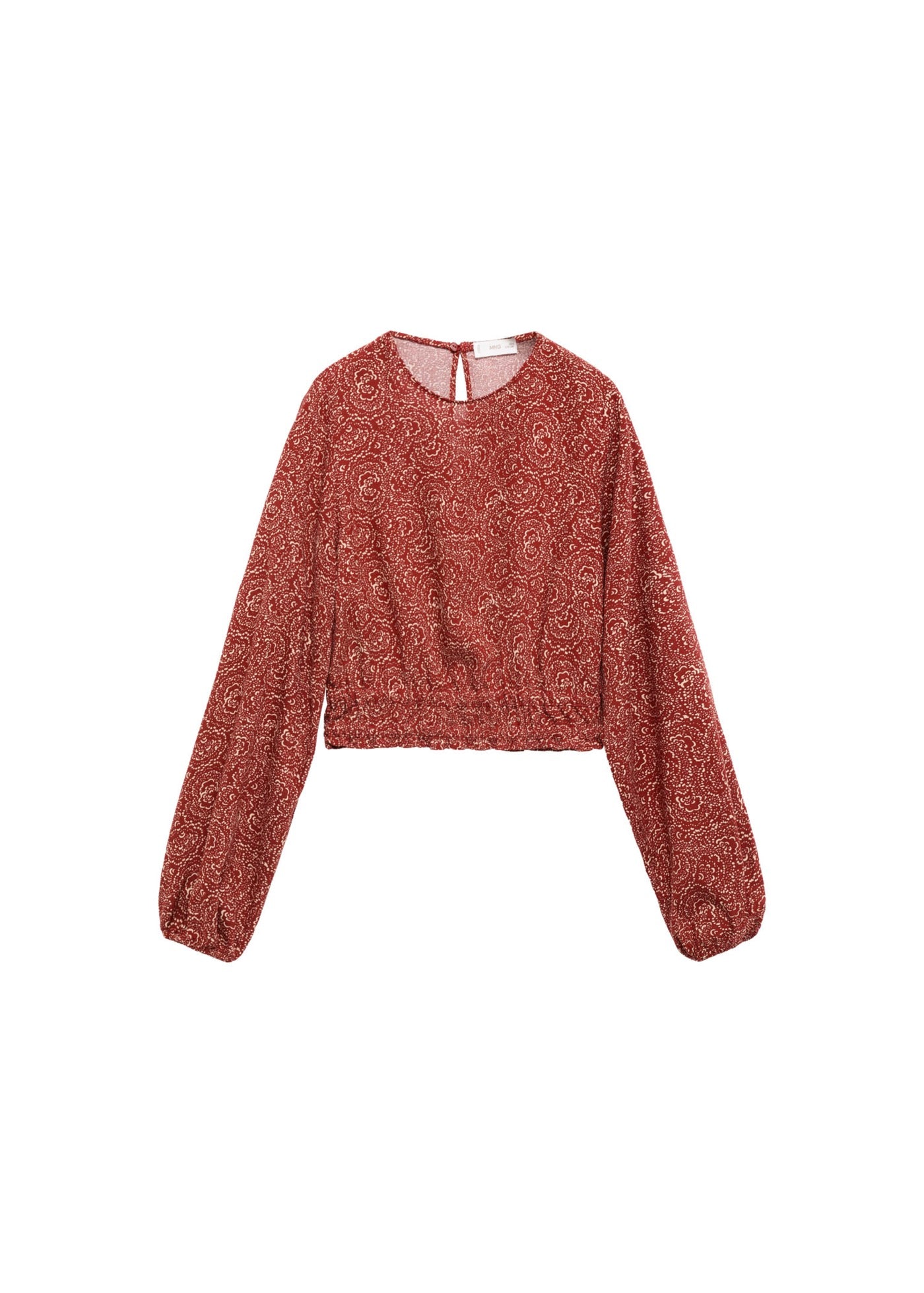 Blouse Lolita Orange Brûlé - Fille