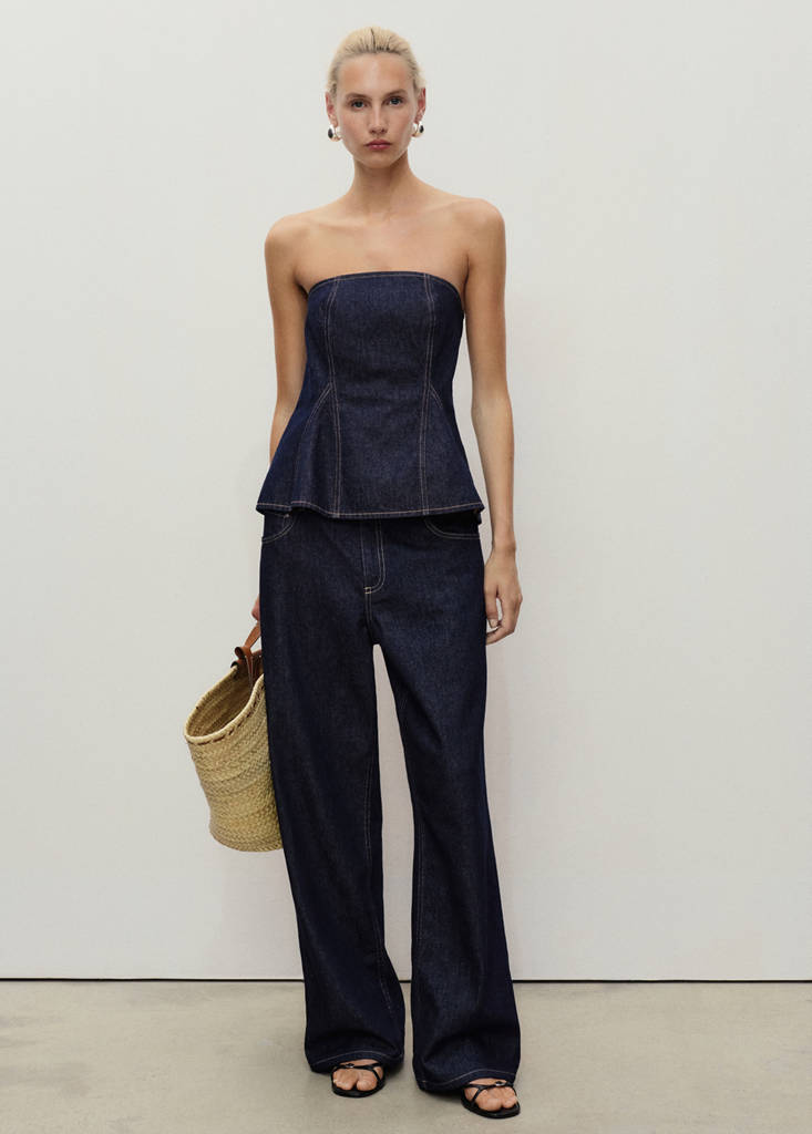 Jean Droit Ceinture