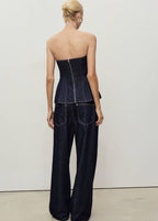 Jean Droit Ceinture
