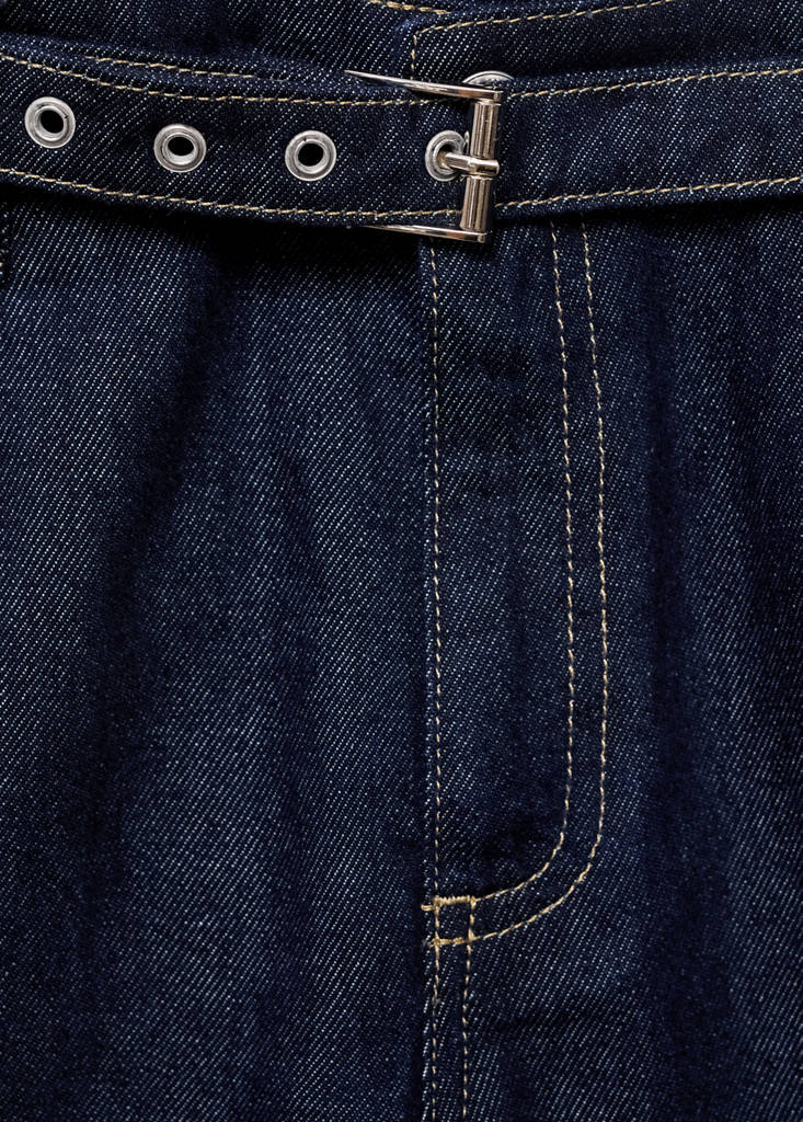Jean Droit Ceinture