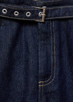 Jean Droit Ceinture