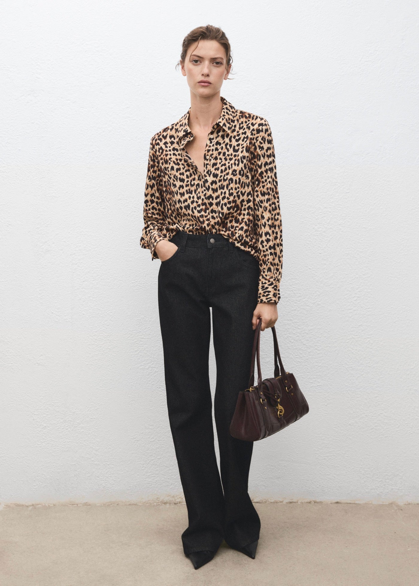 Chemise Fluide Manches Longues