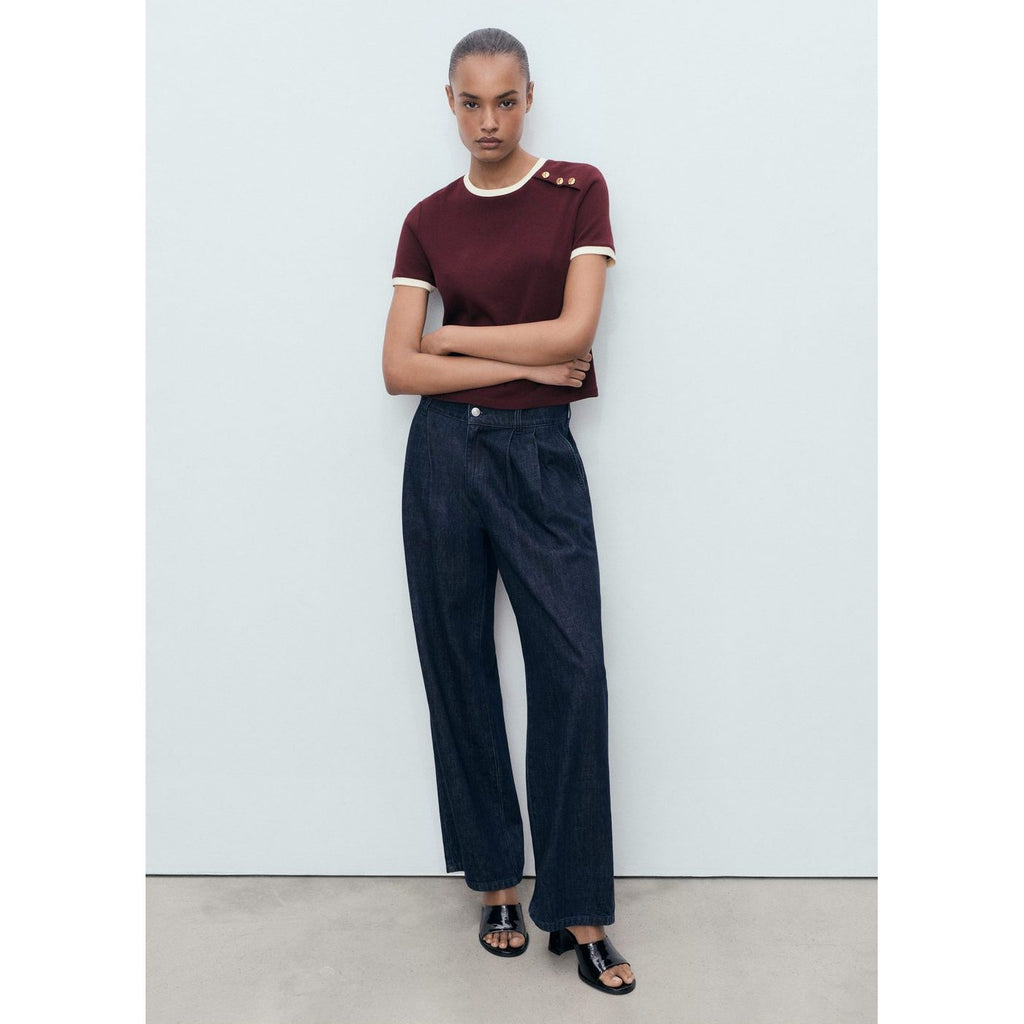 T-Shirt Pirti - Burgundy