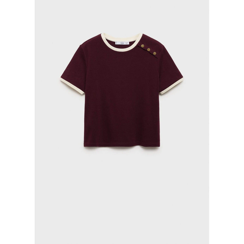 T-Shirt Pirti - Burgundy