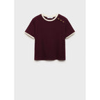 T-Shirt Pirti - Burgundy