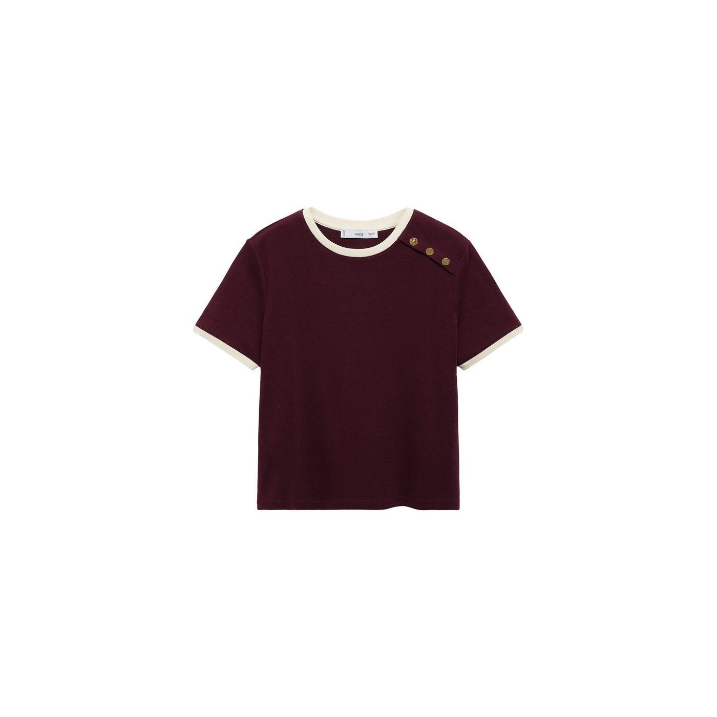 T-Shirt Pirti - Burgundy