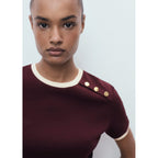 T-Shirt Pirti - Burgundy